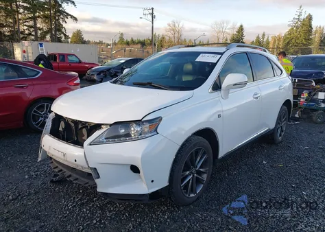 2014 Lexus Rx 350 F Sport z USA, uszkodzony, nr VIN 2T2BK1BA9EC231213